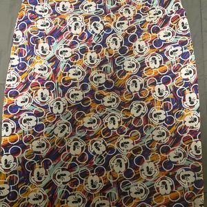 LulaRoe Disney Mickey Mouse skirt